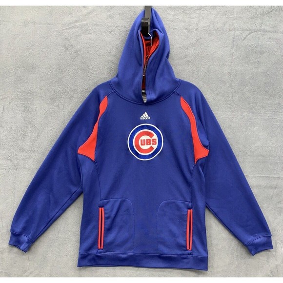 adidas Other - Adidas Chicago Cubs Hoodie Size XLarge (18-20) Pullover Sweatshirt Youth Blue